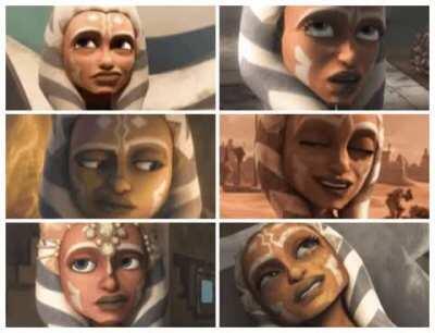 Ahsoka rolling her eyes. That’s it. That’s the post. (Do with it as you please 😏)