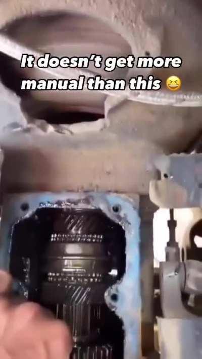 Manual shift Stick are for pussies 