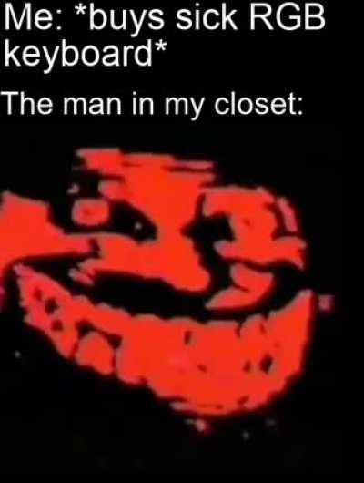 When the keyboard illuminates that which should not be seen