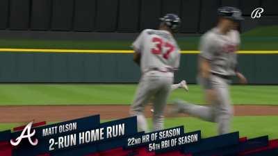 [Highlight] [Highlight] Matt Olson unties the game with an opposite field 2-run homer.