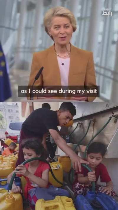 Propaganda speech by EU Commission President Ursula Van Der Leyen for the 75th birthday of the Israeli apartheid regime vs the reality of 75 years of ongoing Nakba
