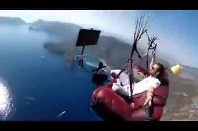 Когда предложили экстрим, чтоб встал с дивана.