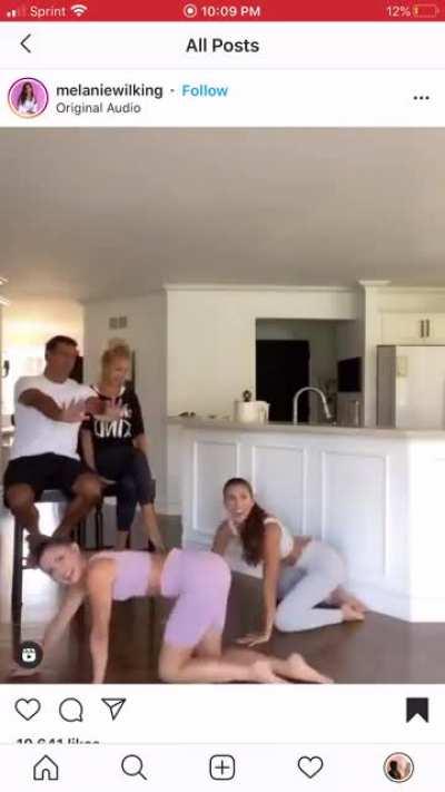 What’s more cringey then doing the wap dance for your parents? Doing it with fart sound effects!