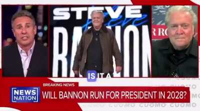 Steve Bannon announced that the Trump team is already planning and gearing up for Trump 2028