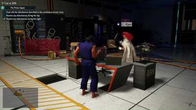 Just gossiping with the spy mother through phone