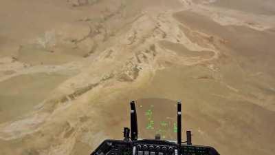 The audio of an F-16 dodging Iraqi SAM's was posted here recently, so I edited together some accompanying graphics