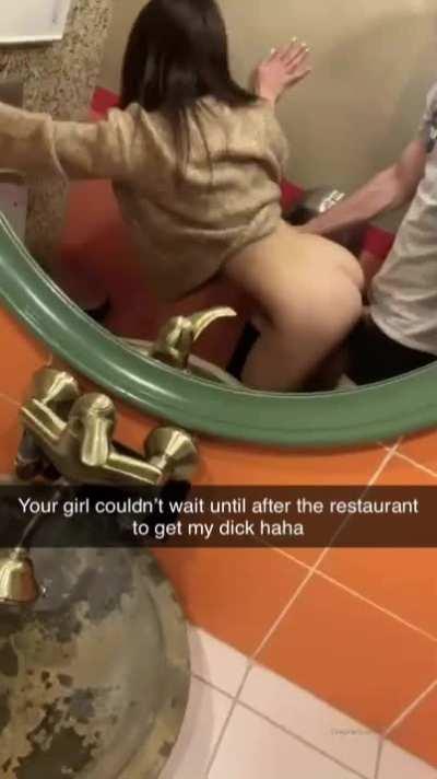 You girlfriend had a first date with a white guy tonight, she didn't even make it back home