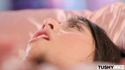 Cum On Violet Myers Face After Anal Fuck