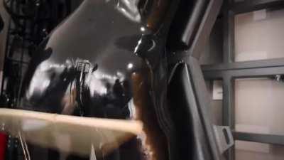 Latex Girl Gets Spanked Hard By Her Master GIF | RedGIFs