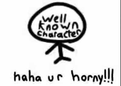 Have some hentai, you horny dude