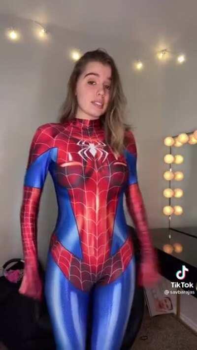 Sexy Spider(wo)man Cosplay