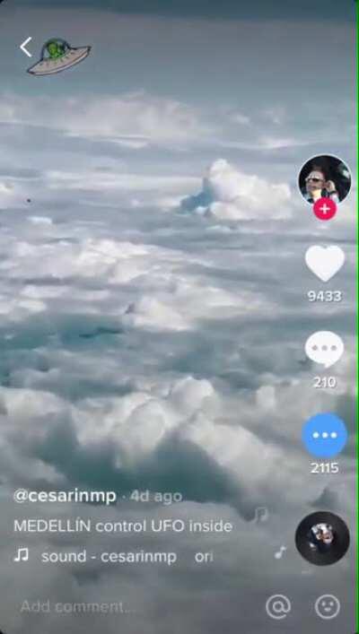 UFO Captured by pilot