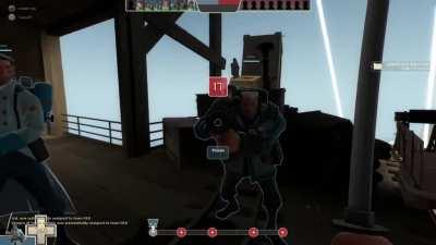 A couple days ago Me and a random soldier taunted at the same time without knowing we were going to taunt.