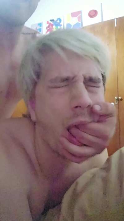 Raped this boy's pussy for hours 😈