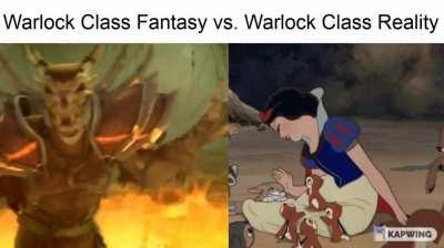 Reality is often disappointing.