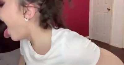 She’s so cute with it 😩