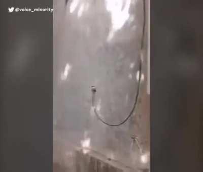 The mother of a 13-year-old tries to meet her daughter as she appears in court regarding her decision to convert to Islam and marry a 44-year-old man from her neighbourhood