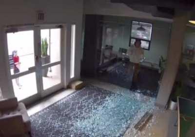WCGW having fancy glass doors