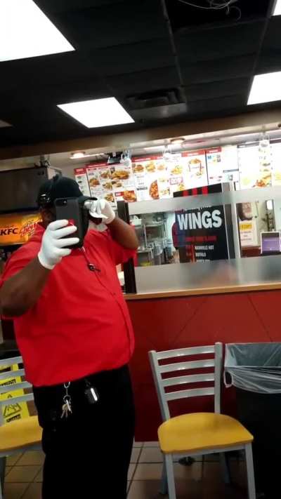 KFC customer refused service