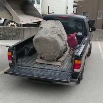 Loading a pickup truck