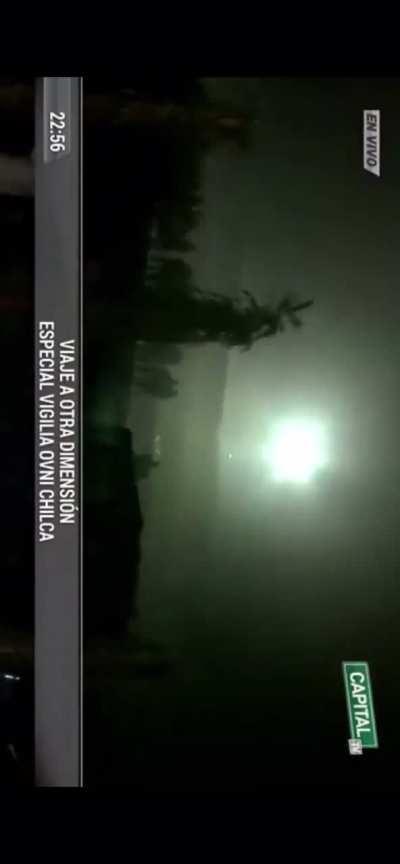 Peru TV Station Showcases Mass UFO Sighting