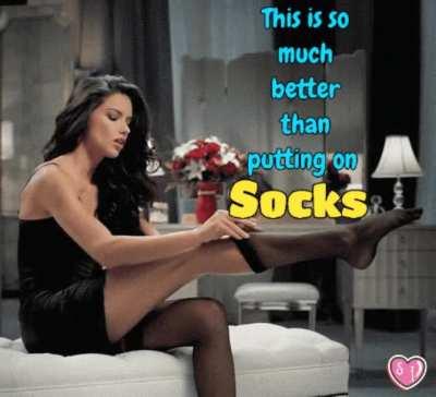 As fun as some knee high socks are, this is simply that much better