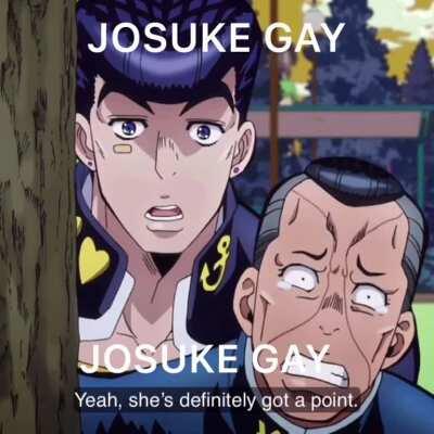 Josuke gay josuke gay