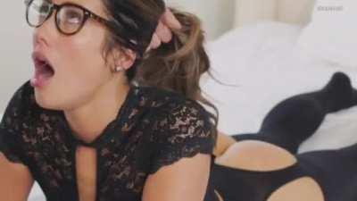 Gently Facefucked by Jean Val Jean's Big Cock