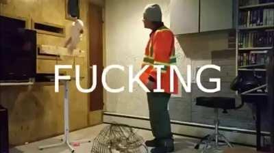 Bird went from docile to American real fast.