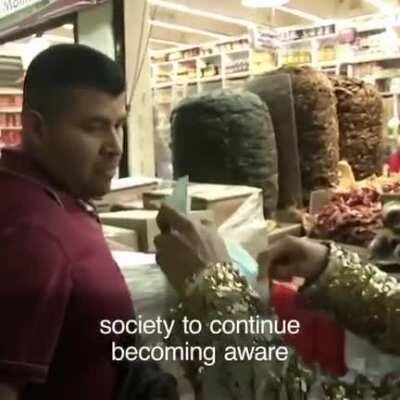 SLPT: Get a mask free by visiting Central de Abastos market in Mexico City.