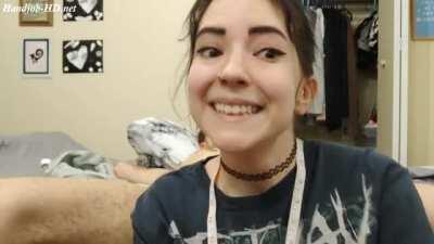 Size Queen. Sending her BF video proof!