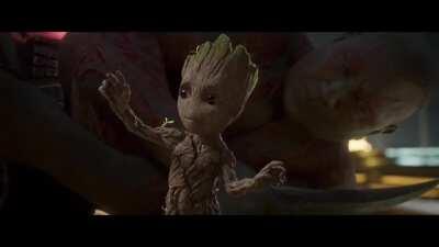 baby groot is a proud member of the carti club 🥺🥰 slatt 🧛‍♂️🧛