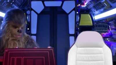 Millennium Falcon Cockpit with Chewbacca