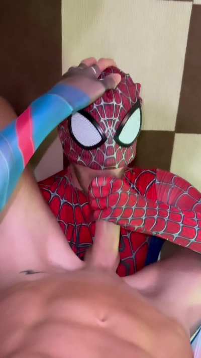 Loved when Spider-Man gave me head! 🥵