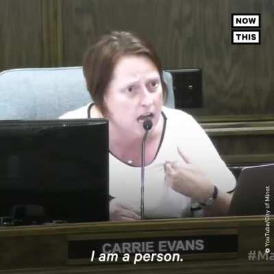 North Dakota's first lesbian official defends her rights. So heartwarming!