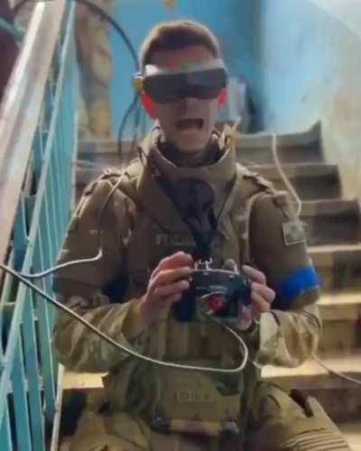When you decided to work as a wedding drone videographer after the war