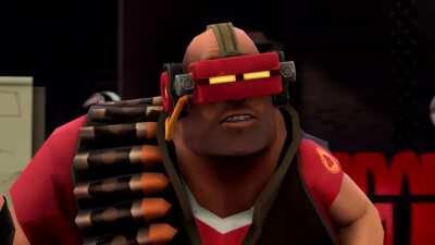 Meet the Heavy but it's Cyberpunk