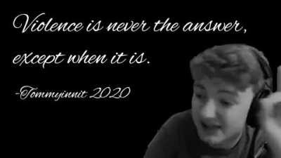 tommy’s quote of the year