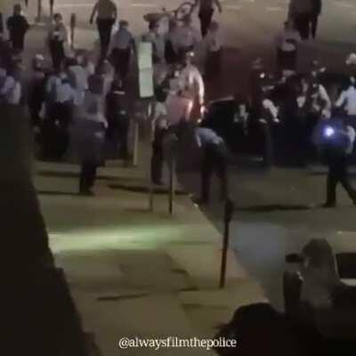 [Philadelphia, PA] Police have allegedly smashed the windows out of a vehicle as it was trying to leave the protest area- according to reports they then pulled these 2 adults out and began violently beating them in front of their children... (10/27/2020)