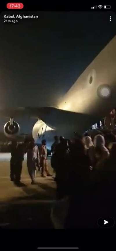 Found on the Snapchat map in Kabul…