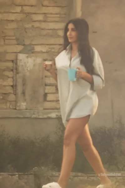 Nora Fatehi flaunting her thunder thighs and got her thicc af booty grabbed in the new song 'Dil Jhoom'