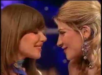 On a Spanish TV show