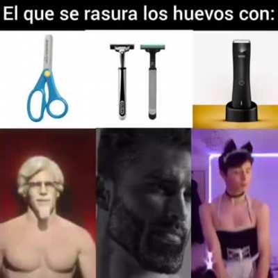 yo me los depile con un encendedor vic