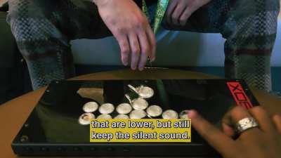 Learning about C.O.M.B.O. Buttons with Zaferino the Merchant.