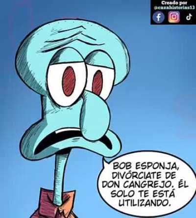 Bobesponja si fuera de Disney