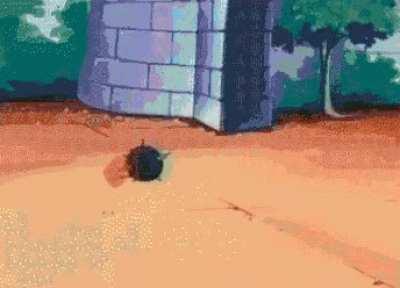 Cartoon physics be like