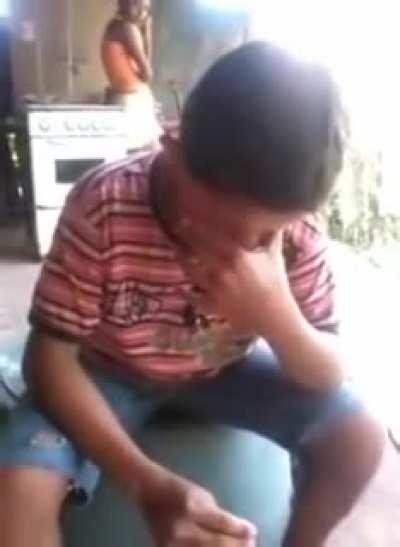 Po manel fei da peste, força. 😢