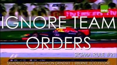 Vettel Demonstrates the Sigma Grindset