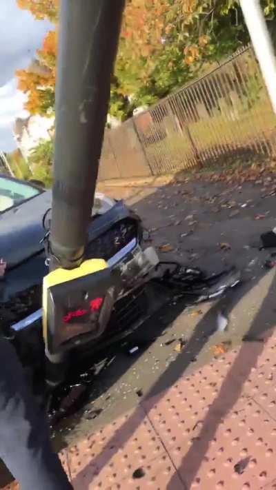 Why doesn't he just reverse?