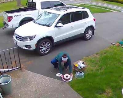 When you eat the pain away